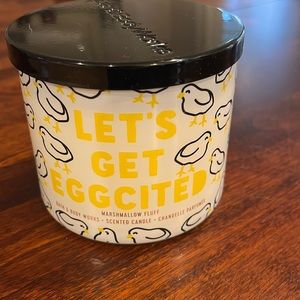 NWT Bath and body Works let’s get EGGCITED candle